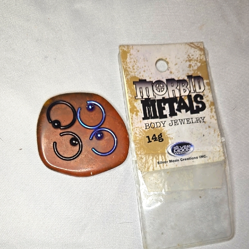 Morbid Metals Black and Purple Body Jewelry